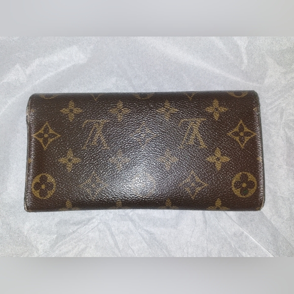 Authentic LOUIS VUITTON Portofeuil Emily Folded Purse Monogram PVC Canvas - Picture 2 of 15